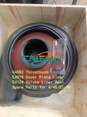 Throatbush E4083 ชิ้นส่วนปั๊มถนนลาดยาง Cover Plate Liner E4018 E4124 EAC